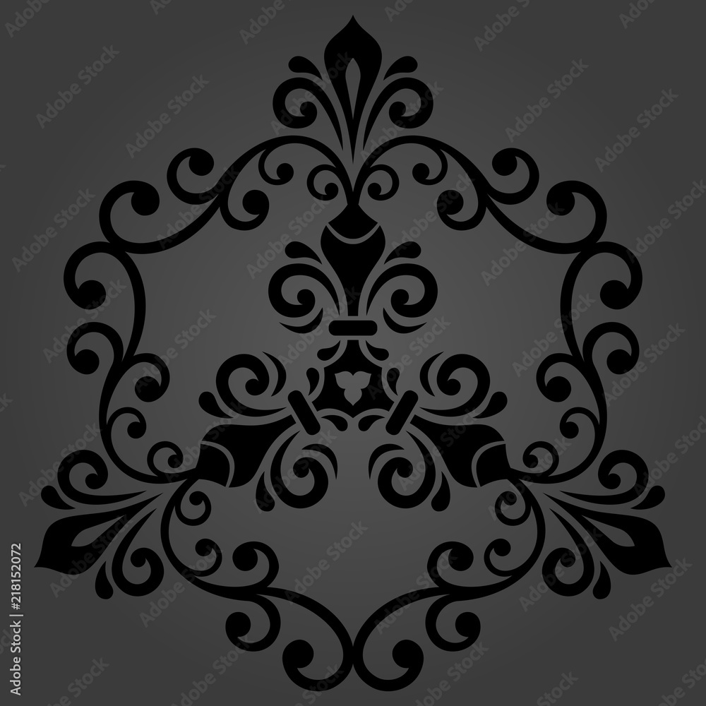 Oriental Abstract Pattern Oriental Abstract Pattern