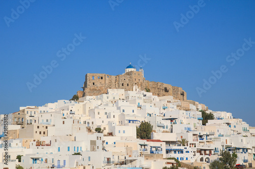 The Fortress on top of the Chora of Astypalaia island