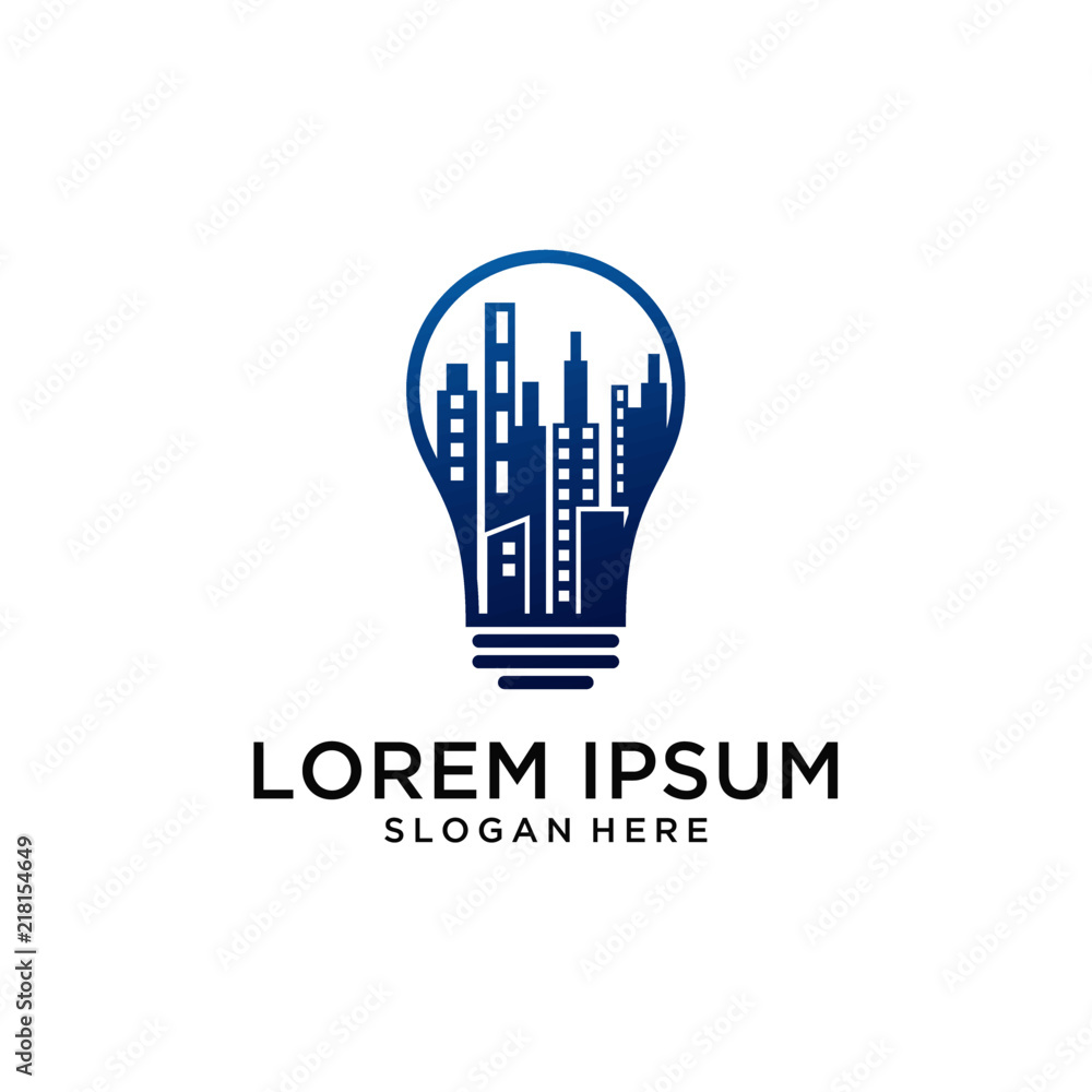 Town idea logo design Town idea logo design