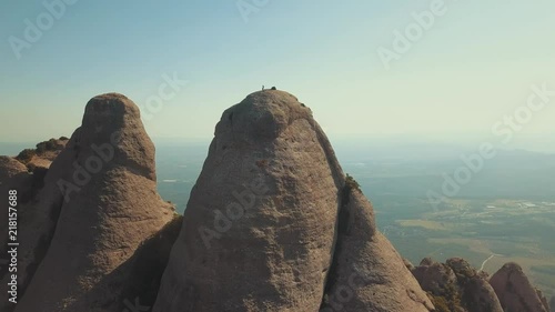 Montserrat is a mountain situated at 50km to the north-east of the city of Barcelona. photo