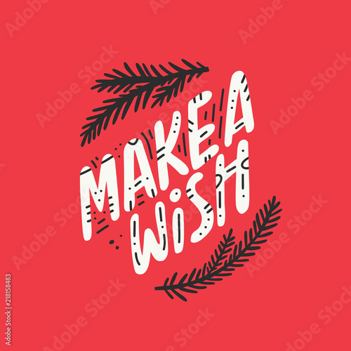 Make a Wish Christmas Card