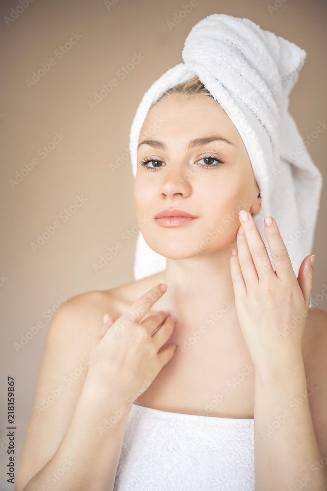 Natural clean skin. Natural clean skin.