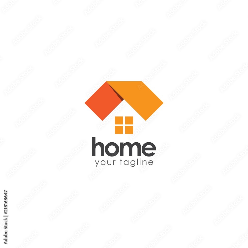 Home Logo Vector Template Design Illustration Home Logo Vector Template Design Illustration