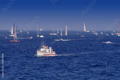 sail boats in Saint Tropez, France © Ioan Panaite