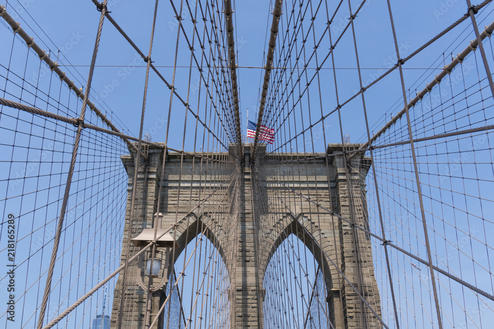 Obraz premium Brooklyn Bridge in New York City