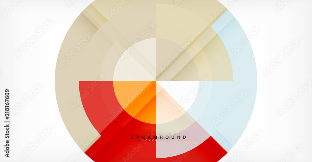 Vector circle abstract background Vector circle abstract background