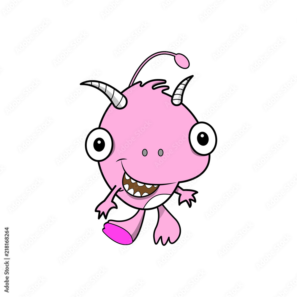 Monster cartoon vector illustration Monster cartoon vector illustration