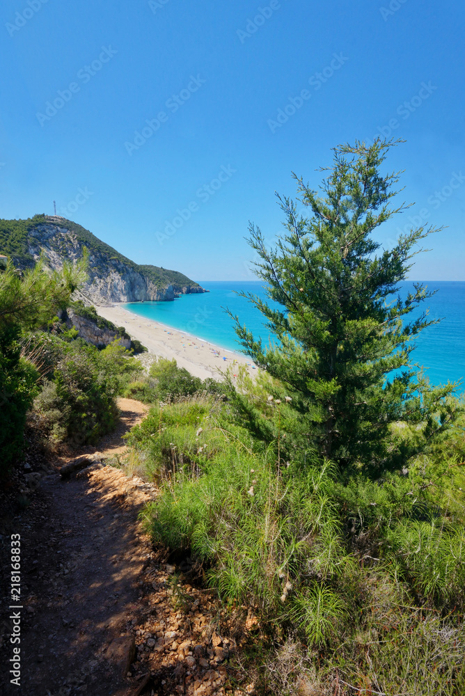 Waters of Ionian sea, near Agios Nikitas