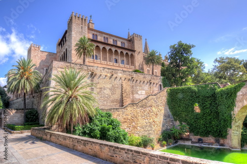 Royal Palace of La Almudaina, Mallorca, Balearic islands, Spain photo