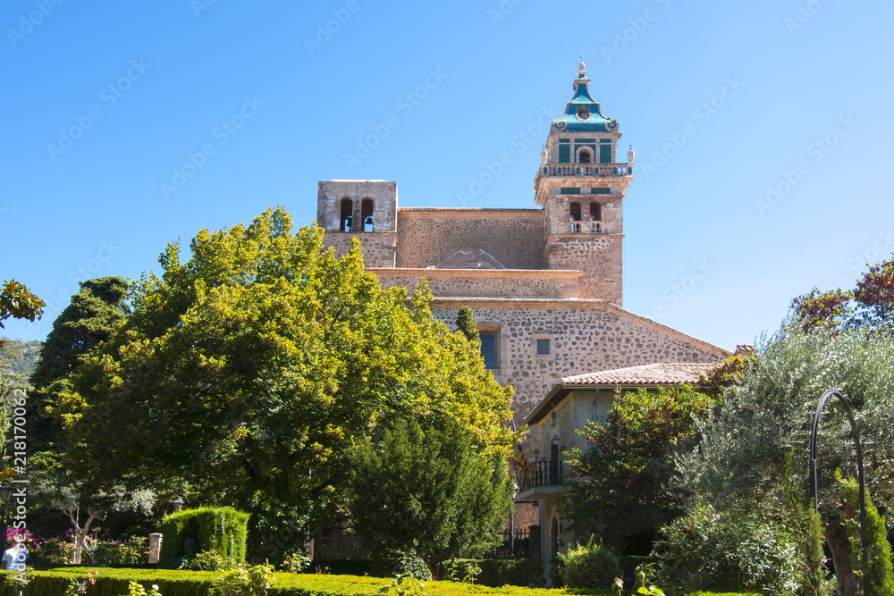 Parish Church of Saint Bartholomew, Valldemossa, Mallorca, Spain