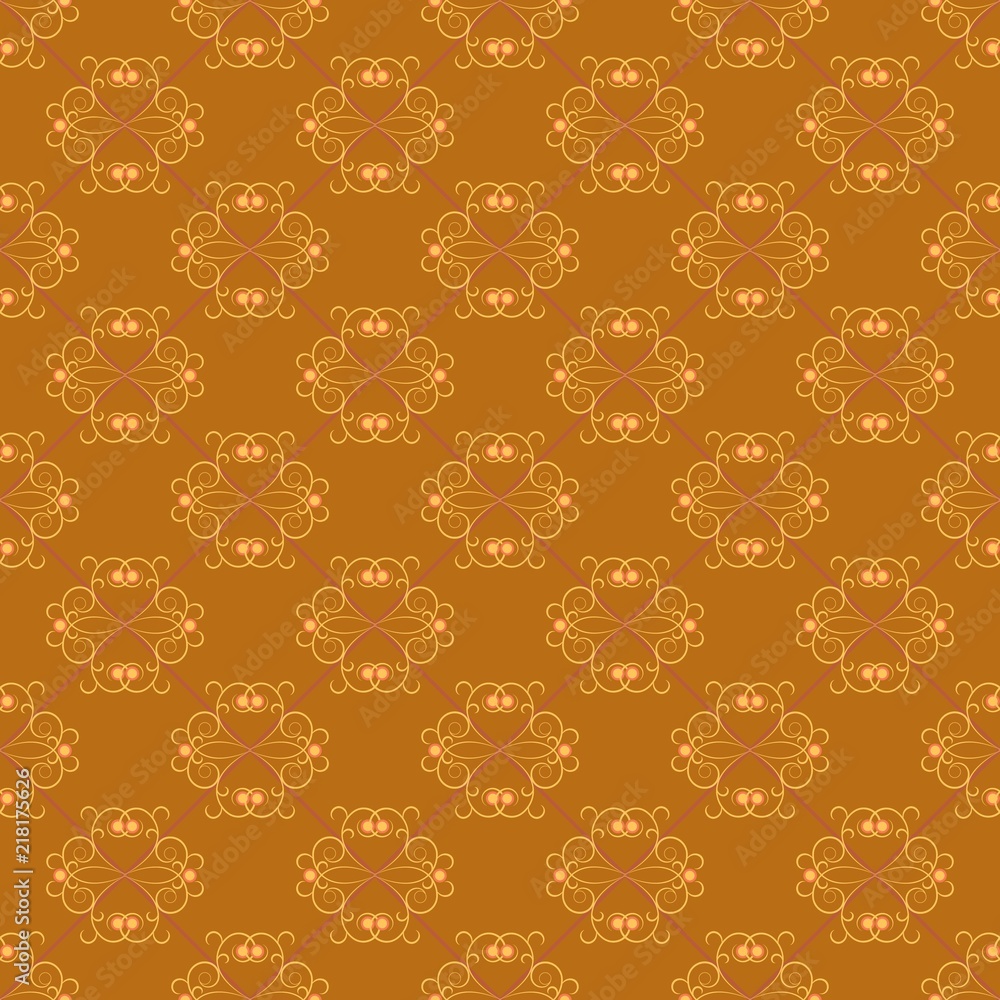 Flower abstract seamless pattern. Fashion graphic background design. Modern stylish abstract texture. Colorful template for prints, textiles, wrapping, wallpaper, website, etc. Vector illustration. Flower abstract seamless pattern. Fashion graphic background design. Modern stylish abstract texture. Colorful template for prints, textiles, wrapping, wallpaper, website, etc. Vector illustration.