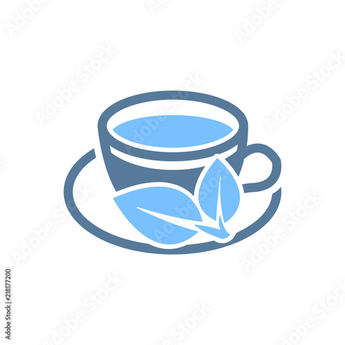 Herbal Tea with Mint leaves Icon
