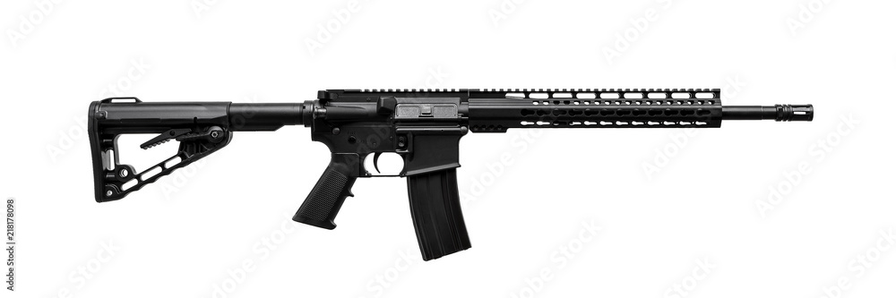 Gun rifle isolated on white Gun rifle isolated on white