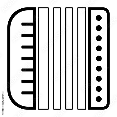 Musikinstrument Icon - Akkordeon