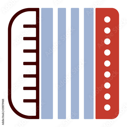 Musikinstrument Icon - Akkordeon