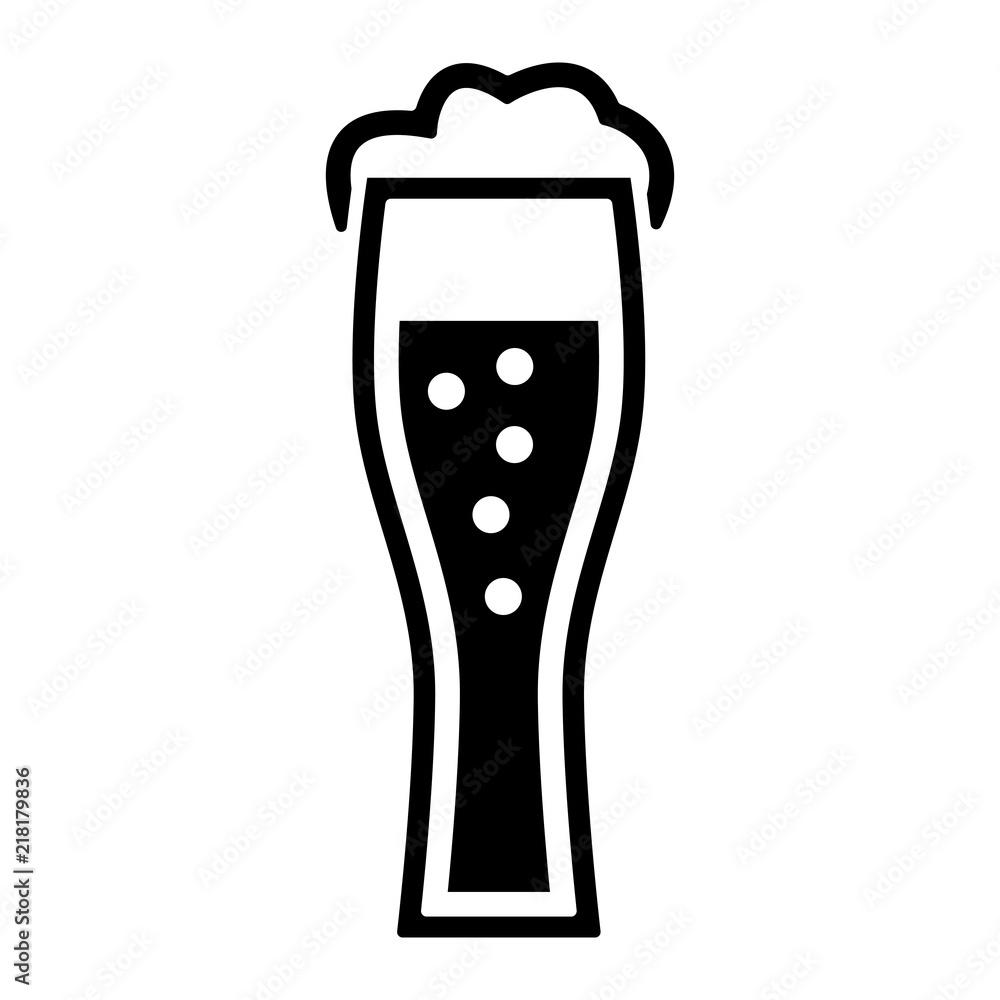Oktoberfest Icon - Weizenbier Oktoberfest Icon - Weizenbier