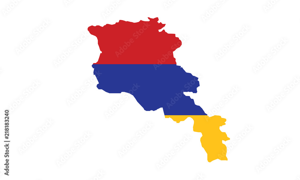 Armenia outline map country shape state borders Armenia outline map country shape state borders