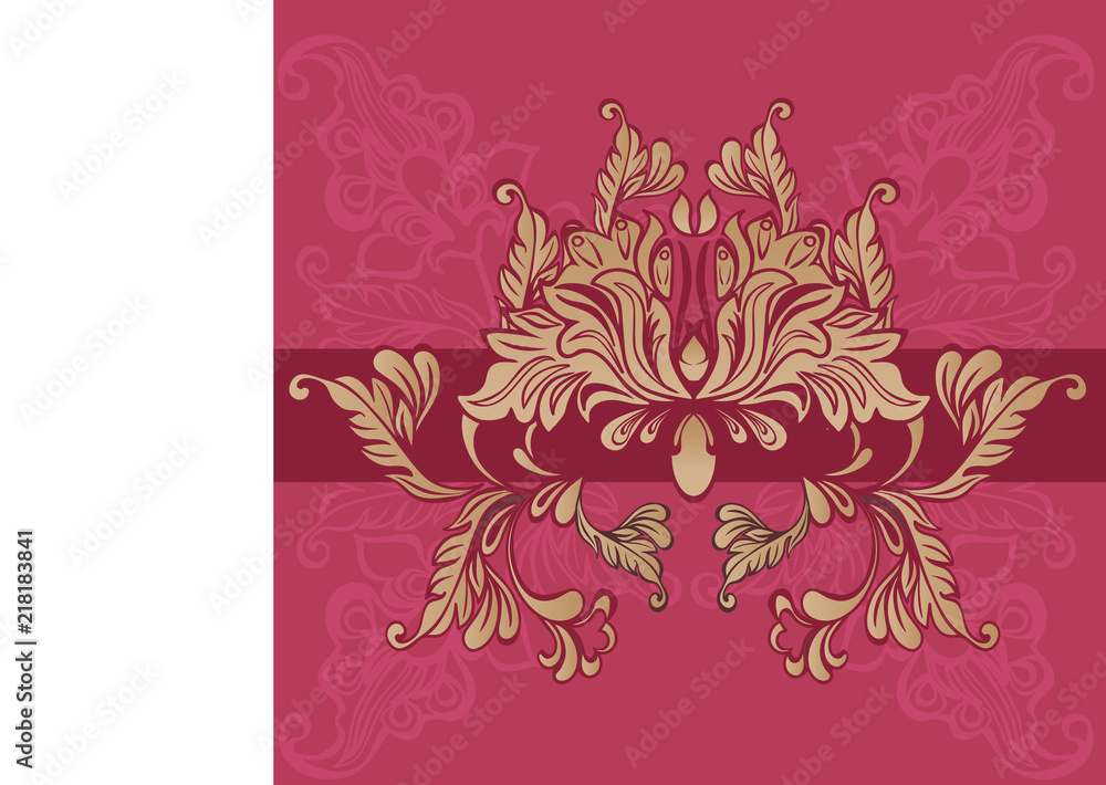 Floral decoration in Asia style Floral decoration in Asia style