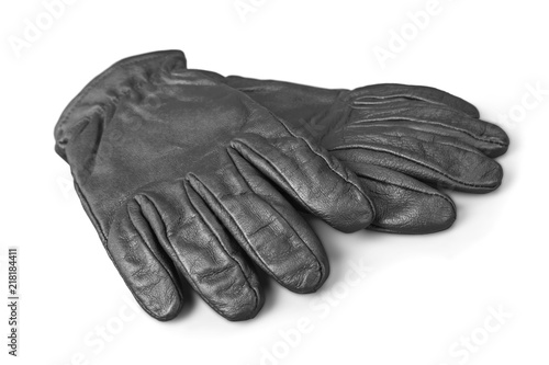 Leather Gloves Isolated © BillionPhotos.com