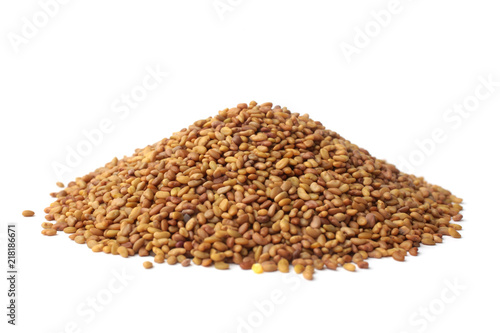 Organic Alfalfa or lucerne  Medicago sativa  seeds