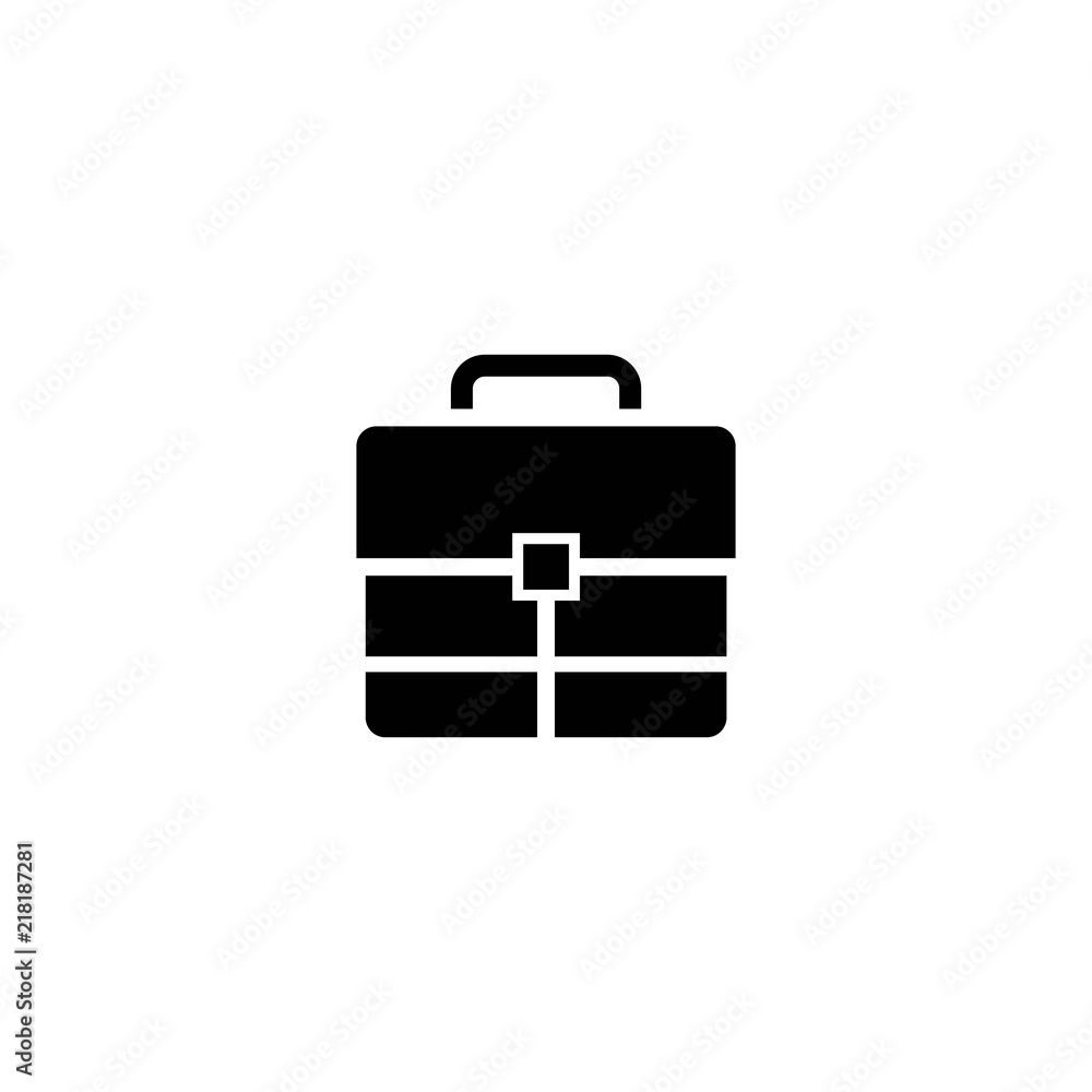 briefcase on white background briefcase on white background