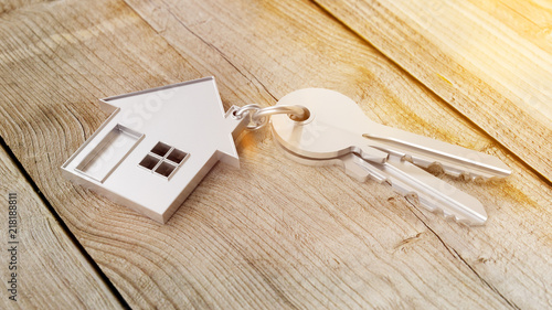 Haus und Schlüssel Konzept für Hauskauf