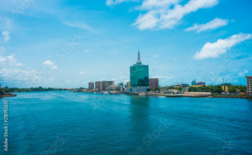 A view of the Lagoon, Victoria Island, Lagos photo