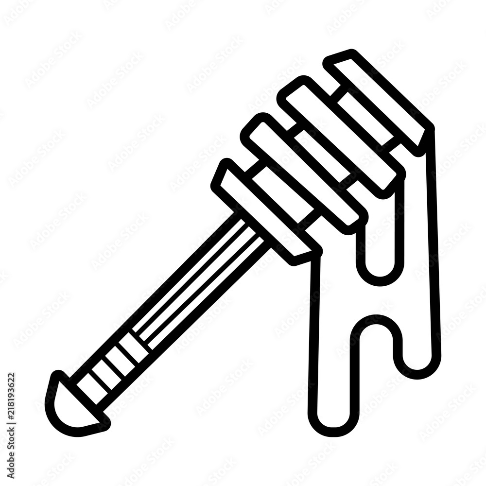 Honey icon vector Honey icon vector