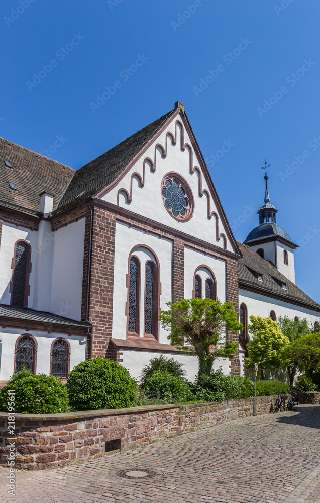 St. Nikolai church in the historic city of Hoxter, Germany