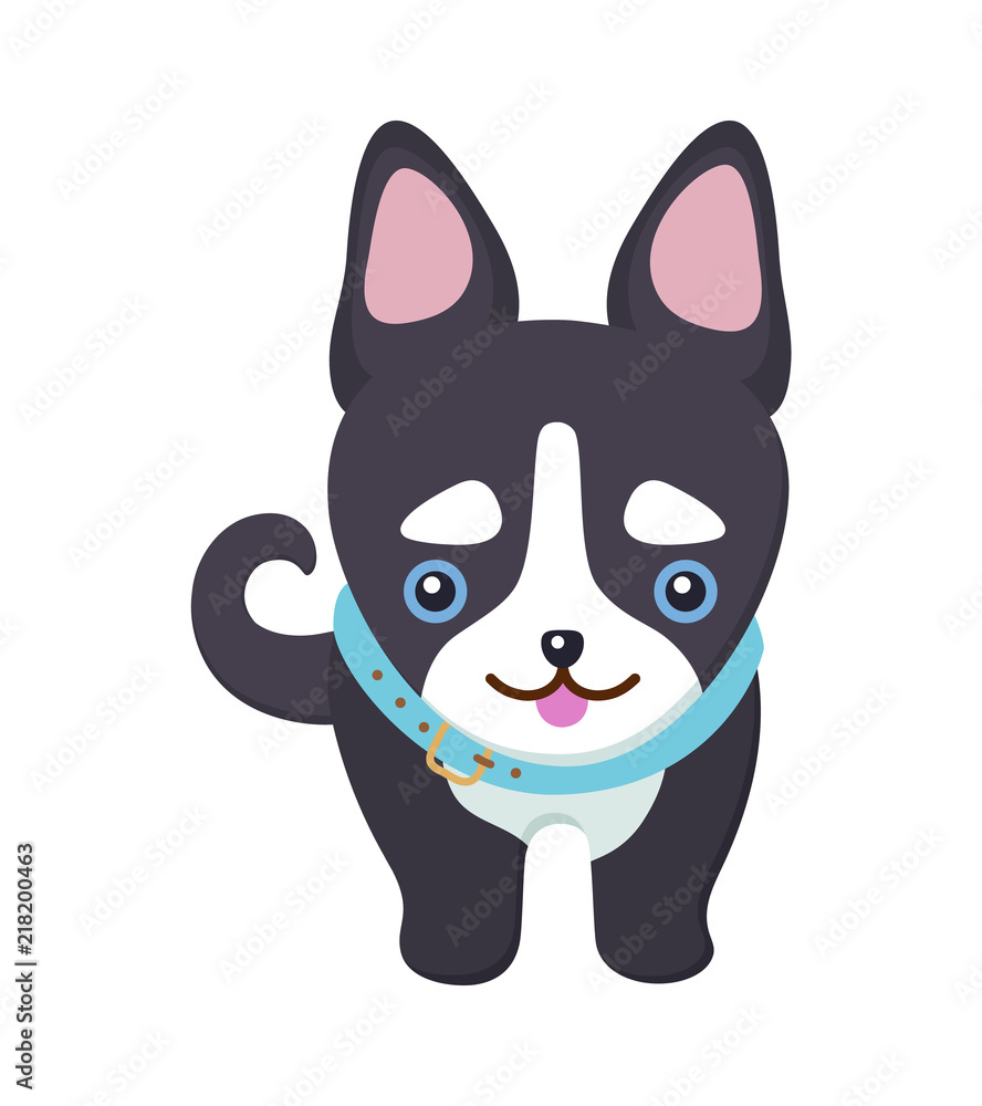 Siberian Husky Dog Picture Vector Illustration Siberian Husky Dog Picture Vector Illustration
