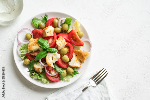 Panzanella Tomato Salad