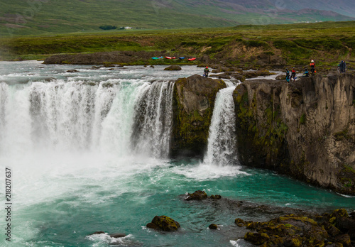 Getting Ready, Godafoss, Iceland
