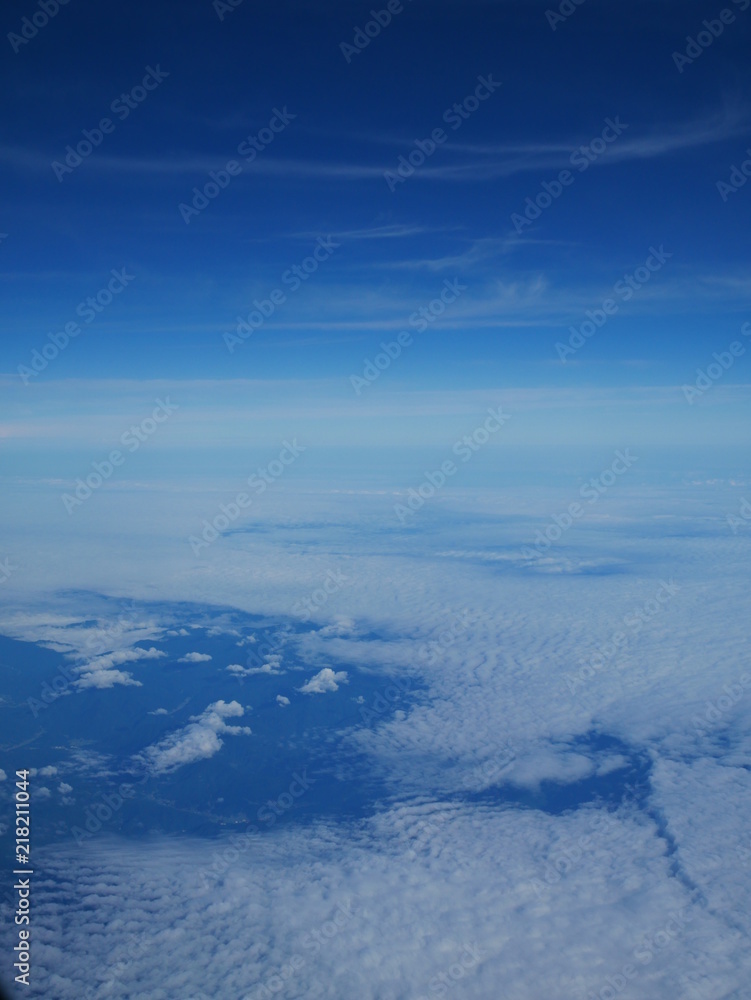 飛行機からの景色 飛行機からの景色
