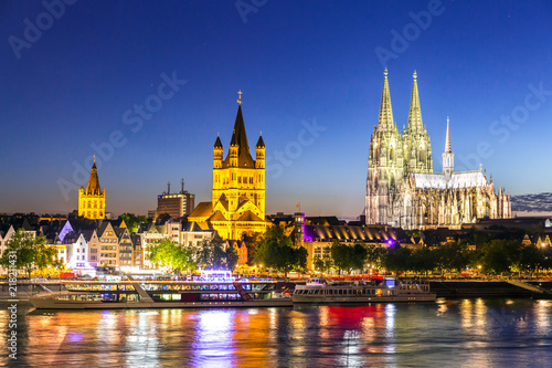 Cologne Cathedral River Rhine