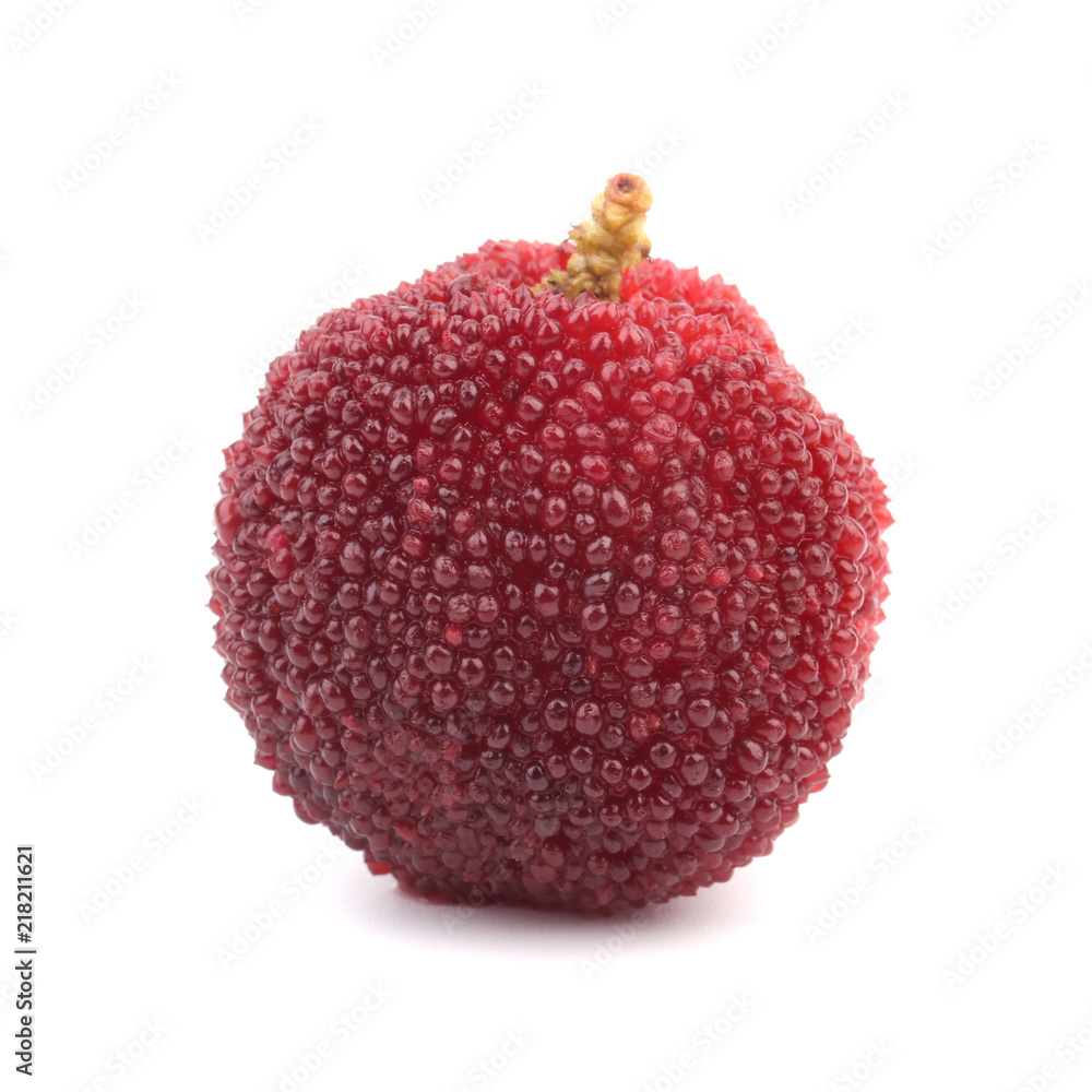 Fresh Waxberry Isolated On White Fresh Waxberry Isolated On White