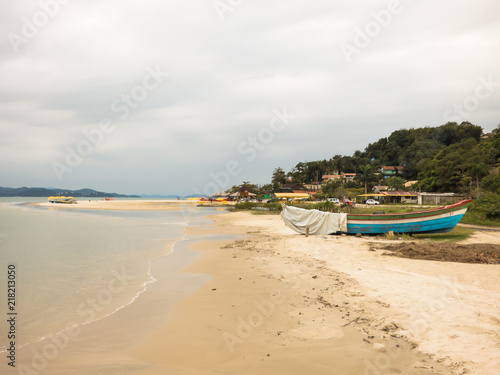 A view of Forte beach in Florianopolis, Brazil