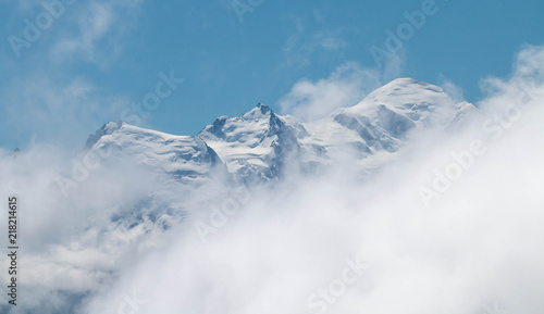 Le Mont-Blanc depuis Chamossière (Joux Plane, Samoëns, Les Gets)