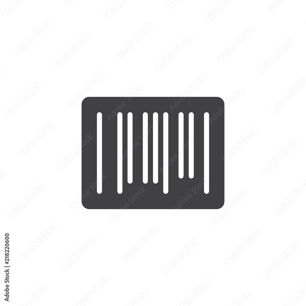 Barcode vector icon. filled flat sign for mobile concept and web design. Bar code simple solid icon. Symbol, logo illustration. Pixel perfect vector graphics Barcode vector icon. filled flat sign for mobile concept and web design. Bar code simple solid icon. Symbol, logo illustration. Pixel perfect vector graphics