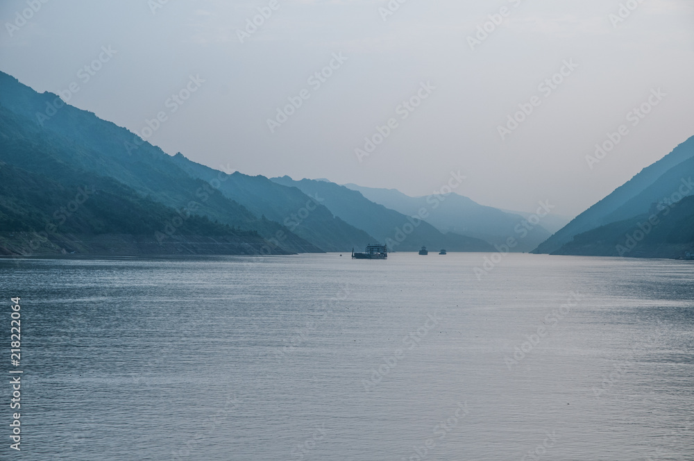 Jangtsekiang Jangtse Fluss China