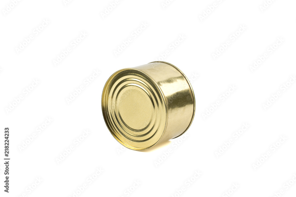 metal jar for canning isolated on white background metal jar for canning isolated on white background
