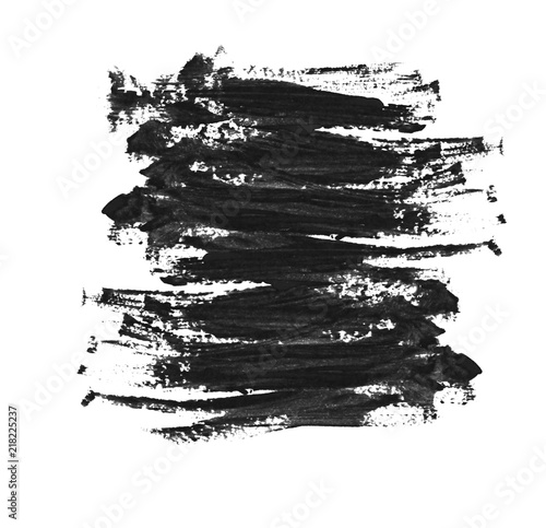 Black brushstroke