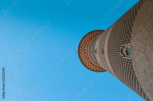 Famous Mosque 5 towers with blue sky  in Urumqi, JinJiang, China photo