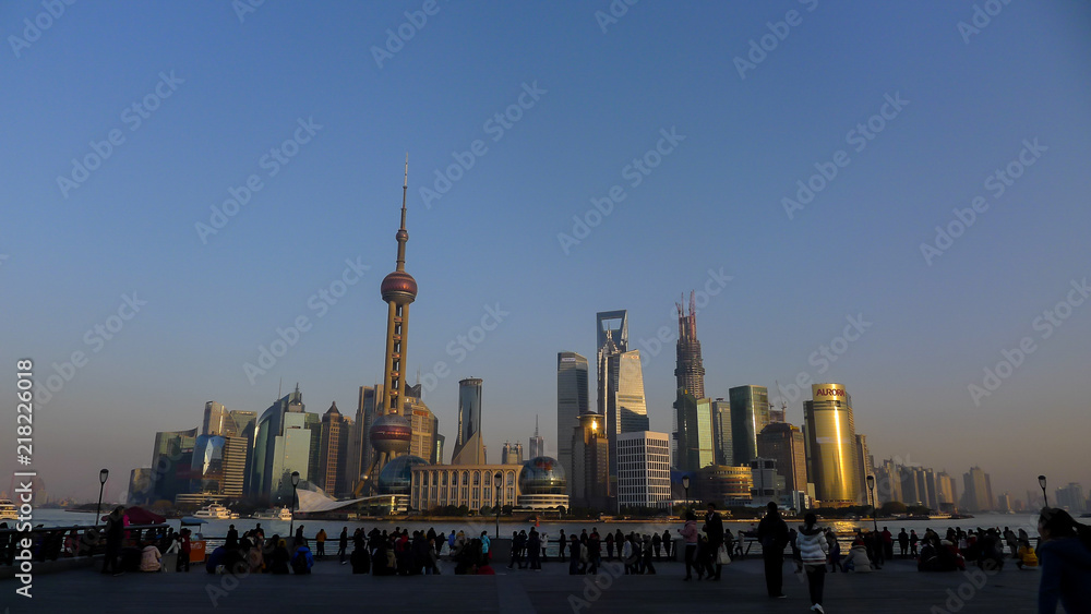 Architectural Complex in Pudong District of Shanghai