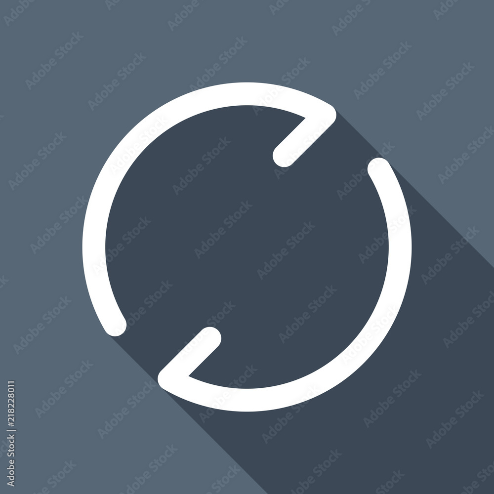 Simple arrows, update, reload. Navigation icon. Simple arrow, ba