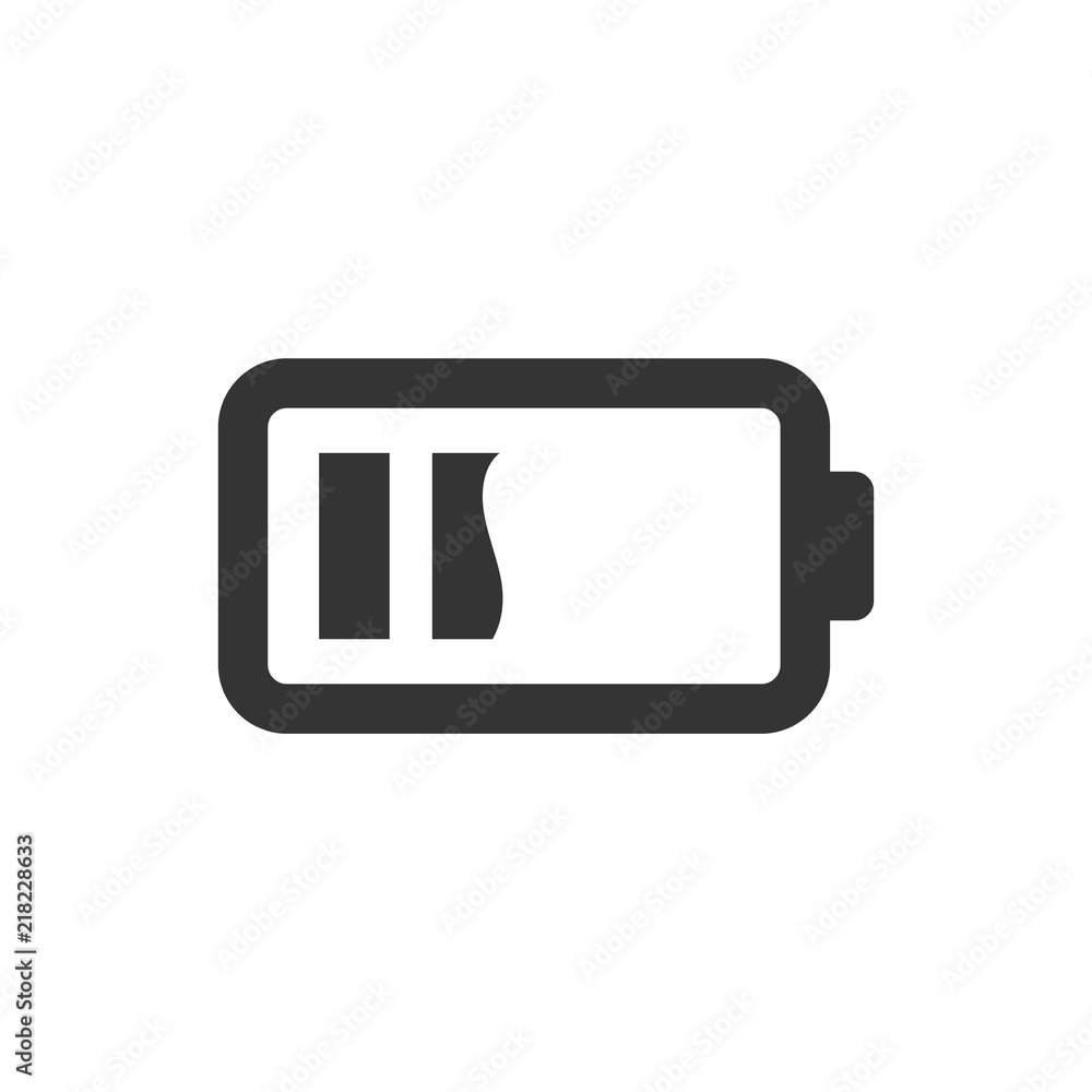 Low Power Battery Icon Low Power Battery Icon