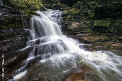 Nam Tok Tat Pho waterfall is originated from Phu Langka Mountain Range. As beautiful as Tat Kam Waterfall  Tat Pho Waterfall is a four-tiered waterfall with more than 10 meters in height at each tier.