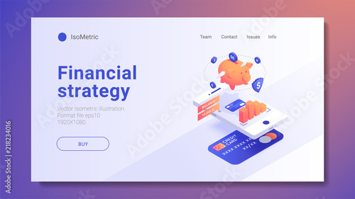 augmented expanded reality Concept. 3d isometric design. Vector illustration.