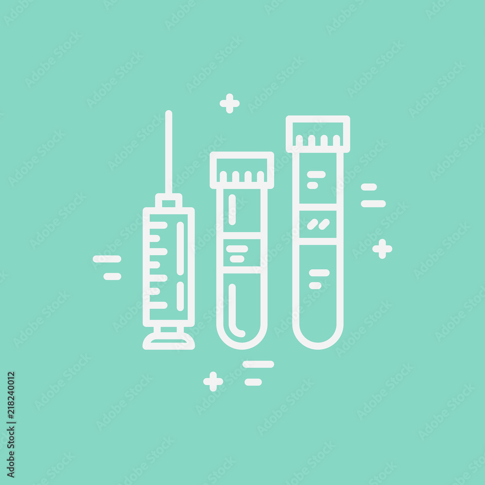 Naklejka premium Medical Vector Icon