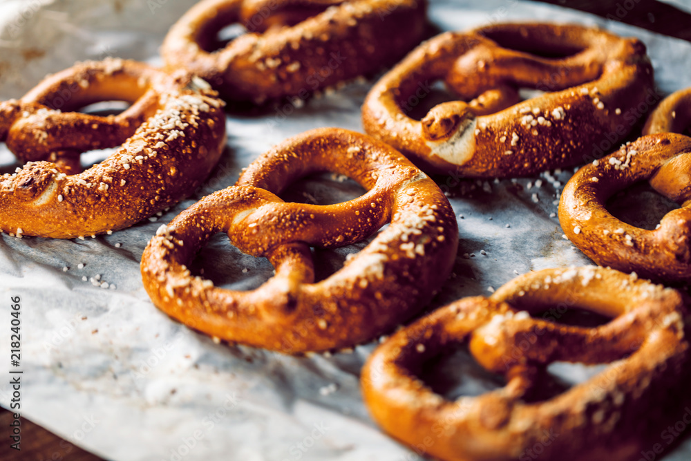 Oktoberfest Brezel frisch aus der Backofen Oktoberfest Brezel frisch aus der Backofen