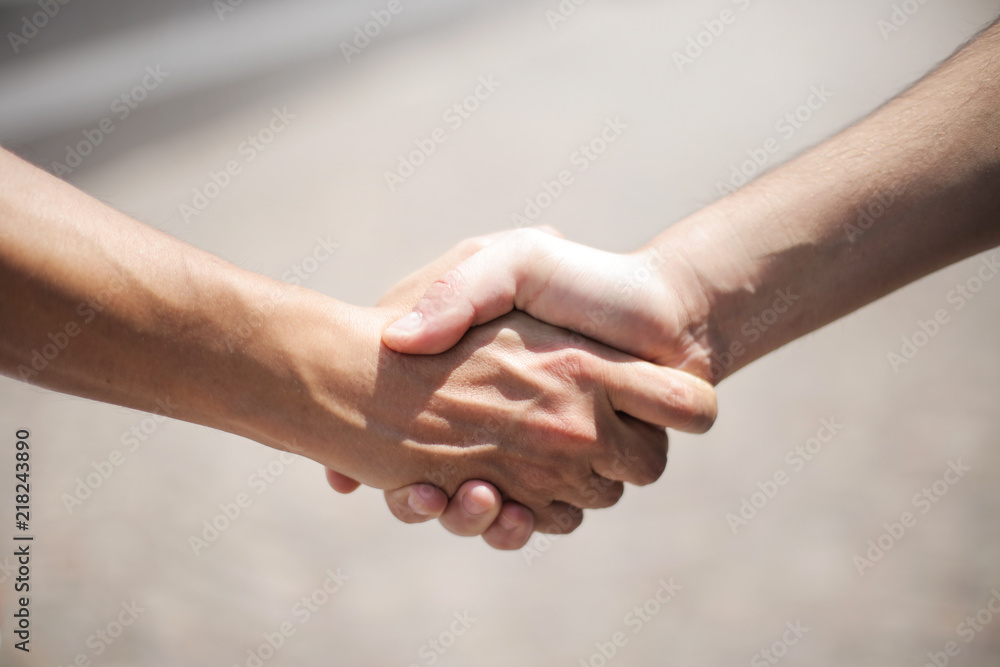 Business people shaking hands Business people shaking hands